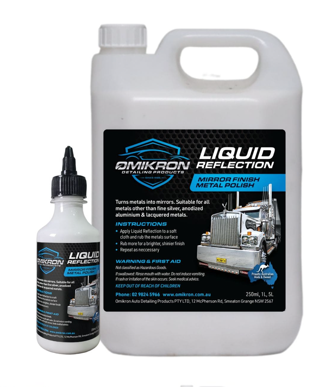 OMIKRON-LIQREF : Liquid Reflection Fine Metal Polish