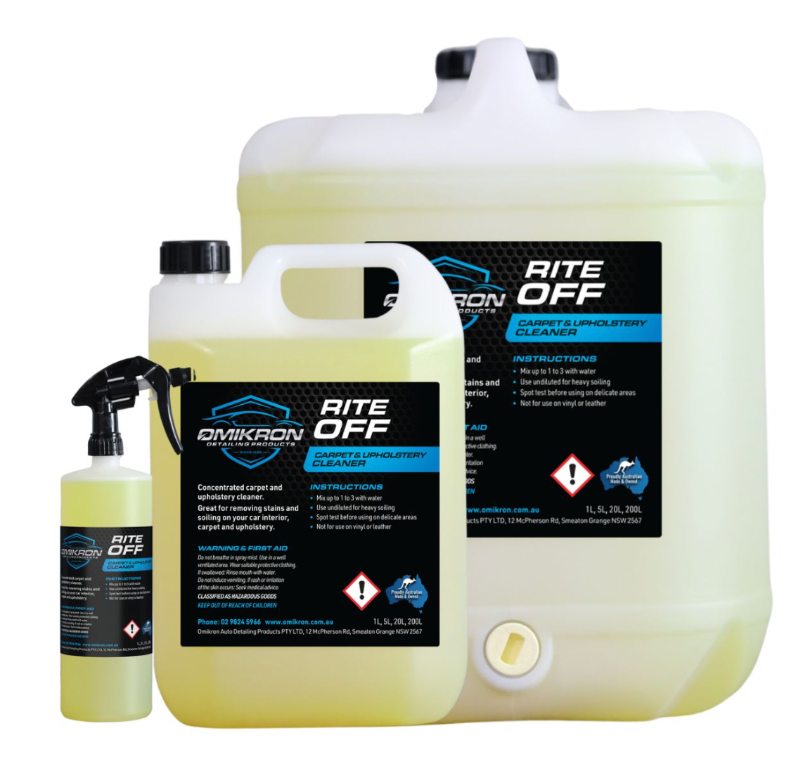 OMIKRON-RITECC: Rite Off Carpet and Upholstery Cleaner