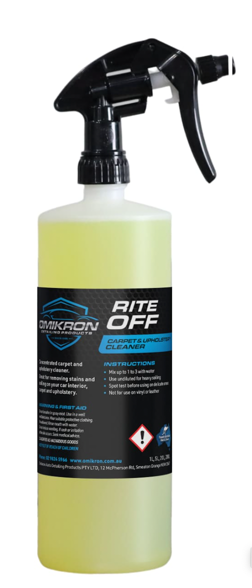 OMIKRON-RITECC: Rite Off Carpet and Upholstery Cleaner