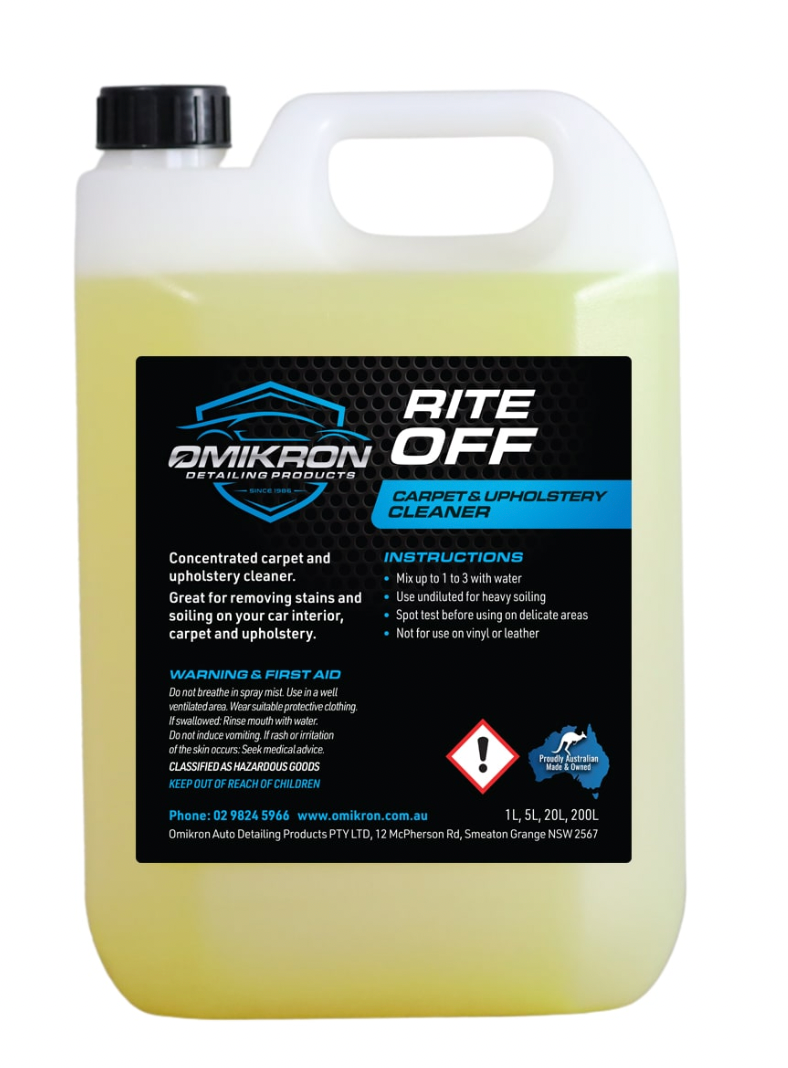 OMIKRON-RITECC: Rite Off Carpet and Upholstery Cleaner