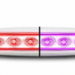 TX-TLED-6XRP: 6" Red/Purple Dual Revolution Marker Slim LED Light