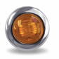 TX-TLED-B3R: 3/4" Amber Mini Button LED Marker Light