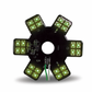 TX-TLED-X3G: 5" Star Green LED for 13" Donaldson Air Breather