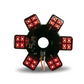 TX-TLED-X3R: 5" Star Red LED for 13" Donaldson Air Breather