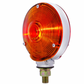 UNITED PACIFIC - 30241 : DOUBLE FACE TURN SIGNAL LIGHT WITH 1157 BULB - AMBER & RED LENS