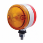 UNITED PACIFIC - 39426 : 30 LED 3" DUAL FUNCTION DOUBLE FACE LIGHT - AMBER & RED LED/AMBER & RED LENS