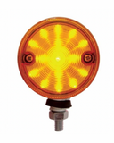 UP-39426 : 30 LED 3" DUAL FUNCTION DOUBLE FACE LIGHT - AMBER & RED LED/AMBER & RED LENS