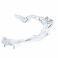 UNITED PACIFIC - 72019 : DIE-CAST FLYING GODDESS HOOD ORNAMENT - CHROME