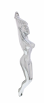 UP-C5036-3 : CHROME NUDE LADY SHAPE GRAB HANDLE