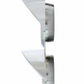UNITED PACIFIC - 41852 : CHROME SMALL 2-GAUGE BEZEL WITH VISOR FOR MACK