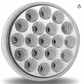 TX-TLED-419CR: 4" Clear Red Tail LED Light