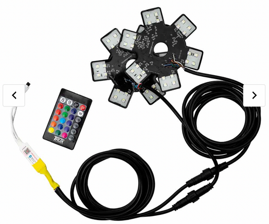 TX-TLED-X3RGB: 5″ RGB Multi-Color Auxiliary Star LED Light Kit