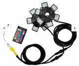 TX-TLED-X3RGB : 5″ RGB Multi-Color Auxiliary Star LED Light Kit – 24 Diodes