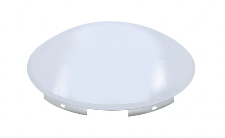 UNITED PACIFIC - 10189 : 6 EVEN DOME FRONT HUBCAP - 7/16" LIP