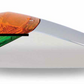 TX-TLED-CAB2XAG: Amber & Green Auxiliary Square Cab LED Light with Housing