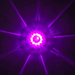 TX-TLED-WTAP: Amber & Purple LED/Clear Lens Star-Burst Watermelon Light