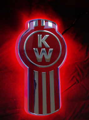 AACC - Kenworth Backlight Emblem - Red