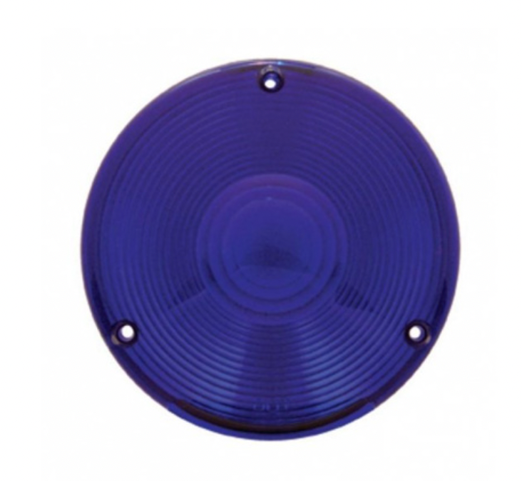 UNITED PACIFIC - 30244 : Turn Signal Light Lens - Blue