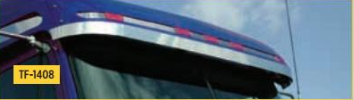 TRUX-TF-1408 : Stainless Steel Columbia Sun Visor Extension