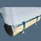 JML-SS-1032 : Stainless Fuel Tank Bracket (1) Watermelon Light hole (pair)