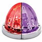 TX-TLED-WTRP: Red & Purple LED/Clear Lens Star-Burst Watermelon Light