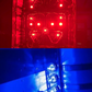 JML-LD-1021 : RED / BLUE - 1157 DUAL COLOR Bulb (15 diodes) for Glass Lens Light / Star Pattern / Super Bright (2nd Gen.)