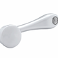 UNITED PACIFIC - 24021 :Chrome Die-Cast Window Crank With 16-Spline 7/16 OD Adapter - Plain