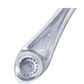 UNITED PACIFIC - 24020 : Chrome Die-Cast Window Crank With 16-Spline 7/16 OD Adapter - Red Crystal
