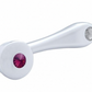 UNITED PACIFIC - 24019 : Chrome Die-Cast Window Crank With 16-Spline 7/16 OD Adapter - Purple Crystal