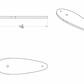 UNITED PACIFIC - 30507 : Base Mounting Gasket For Grakon 1000 Style Cab Lights