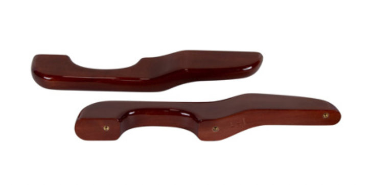 UNITED PACIFIC - 88001 : Peterbilt Wood Armrest - Reversed Style (Pair)
