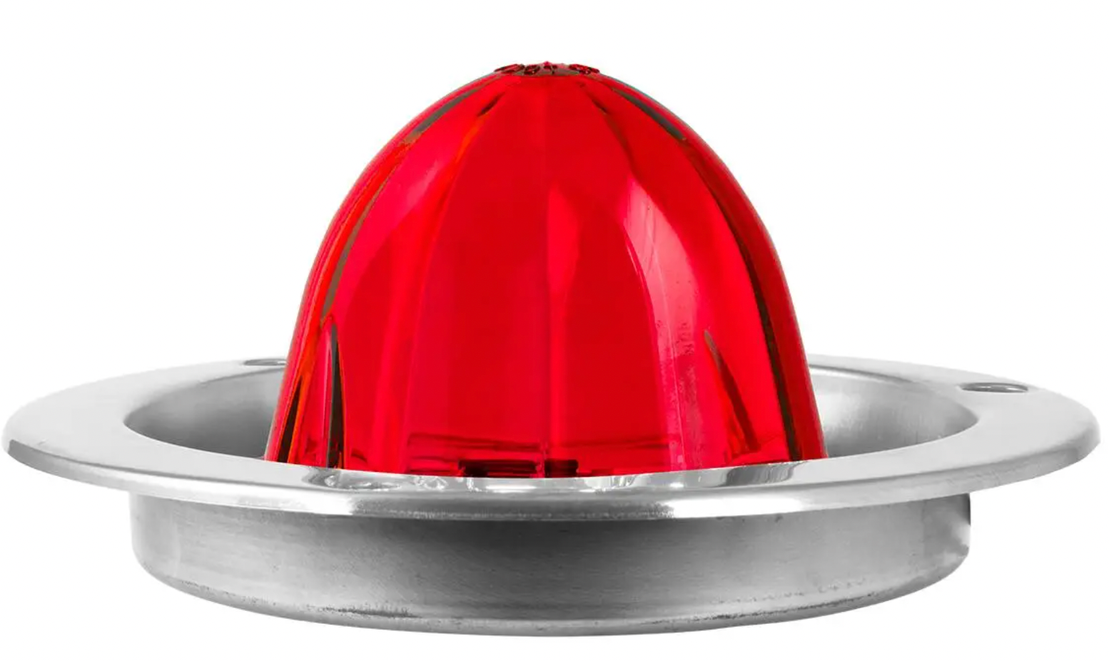 Grand General - 81912 : Red/Red Classic Watermelon 18 LED Light With Stainless Steel Flange