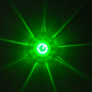 TX-TLED-WTAG: Amber & Green LED/Clear Lens Star-Burst Watermelon Light