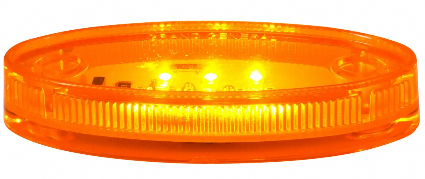 Grand General - 77580 : AMBER/AMBER 6LED Glow Base for Grand General Swan Hood Ornament
