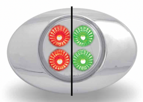 TX-TLED-G2XRG : Marker M3 Style Dual Revolution Red/Blue LED (4 Diodes)