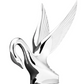Grand General - 48007 : Original Style Classic Swan Tilted Head Hood Ornament
