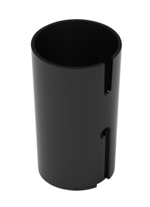 UNITED PACIFIC - 70572 : PLASTIC LOWER GEARSHIFT KNOB COVER - CANDY BLACK
