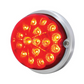 UNITED PACIFIC - 39658 : 17 LED DUAL FUNCTION WATERMELON CLEAR REFLECTOR FLUSH MOUNT KIT WITH LOW PROFILE BEZEL - RED LED & LENS