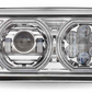 TX-TLED-H121: Chrome Universal LED Projector Headlight (Passenger)