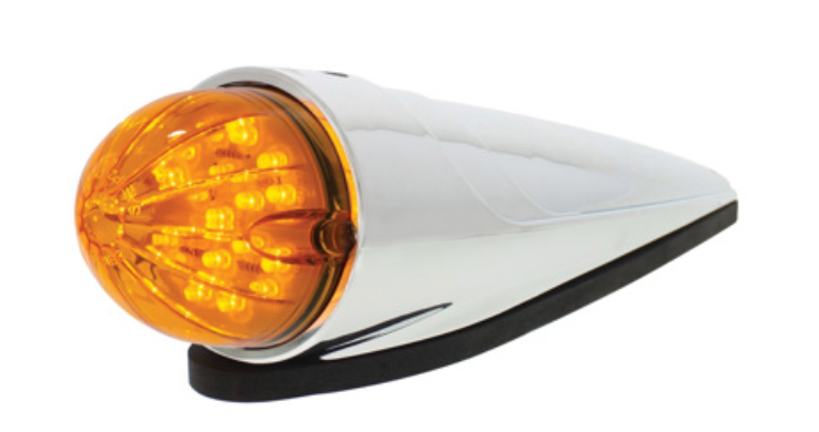 UNITED PACIFIC - 39823 : 19 LED WATERMELON GRAKON 1000 STYLE CAB LIGHT KIT - AMBER LED/AMBER LENS