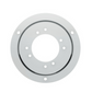 UNITED PACIFIC - 10513 : CHROME PLASTIC WATERMELON LIGHT SLEEPER BUNK LED ADAPTER-CLASSIC