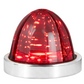 GG - 81926: SMOKE LENS - RED LED Polycarbonate lens Classic Watermelon Surface Mount LED Light