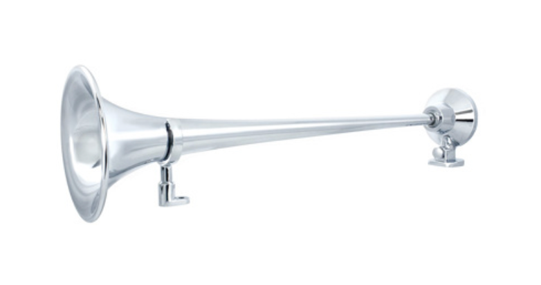 UNITED PACIFIC - 46174 : CHROME EMERGENCY TONE HORN
