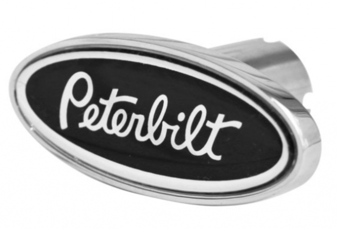 CUSTOM KNOBS-PB-LS-6090 : Peterbilt Logo Shape Knob Black 190
