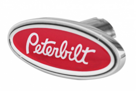 CK-PB-LS-6340 : Peterbilt Logo Shape Knob Red 440