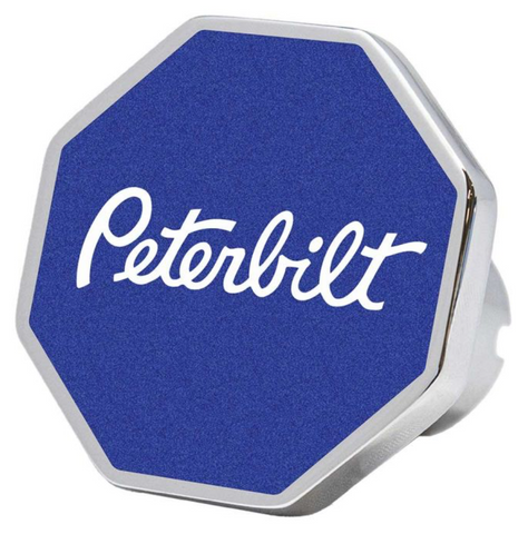 CK-PB-O-7747 : Peterbilt Logo Octagon Knob Blue 647