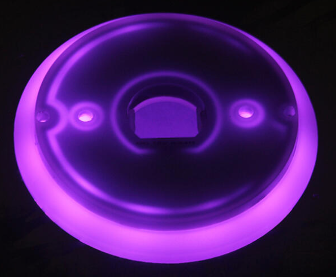 RW-HALO1004: Halo Glow Light with Purple LED for Watermelon Lights