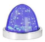 GG-81927 : CLASSIC WATERMELON SURFACE MOUNT LED LIGHT IN SMOKE LENS - BLUE LED