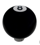 UP-70025 : NUMBER 8 POOL BALL GEARSHIFT KNOB - GLOSS BLACK