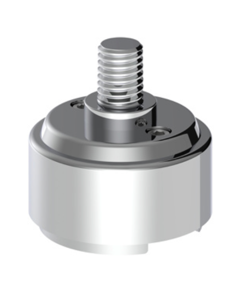 UNITED PACIFIC - 70799B : 1/2"-13 THREAD-ON SHIFT KNOB MOUNTING ADAPTER FOR EATON FULLER STYLE 9/10 SHIFTER - CHROME